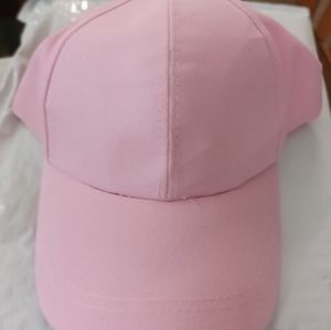 A BRAND NEW PINK UNISEX CAP ONE SIZE FITS MOST